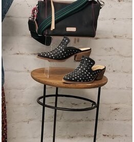 Cara Studded Mule Black