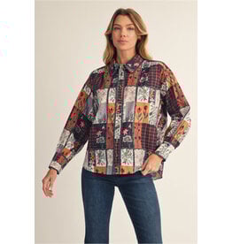 Fiona Faux Patchwork Shirt
