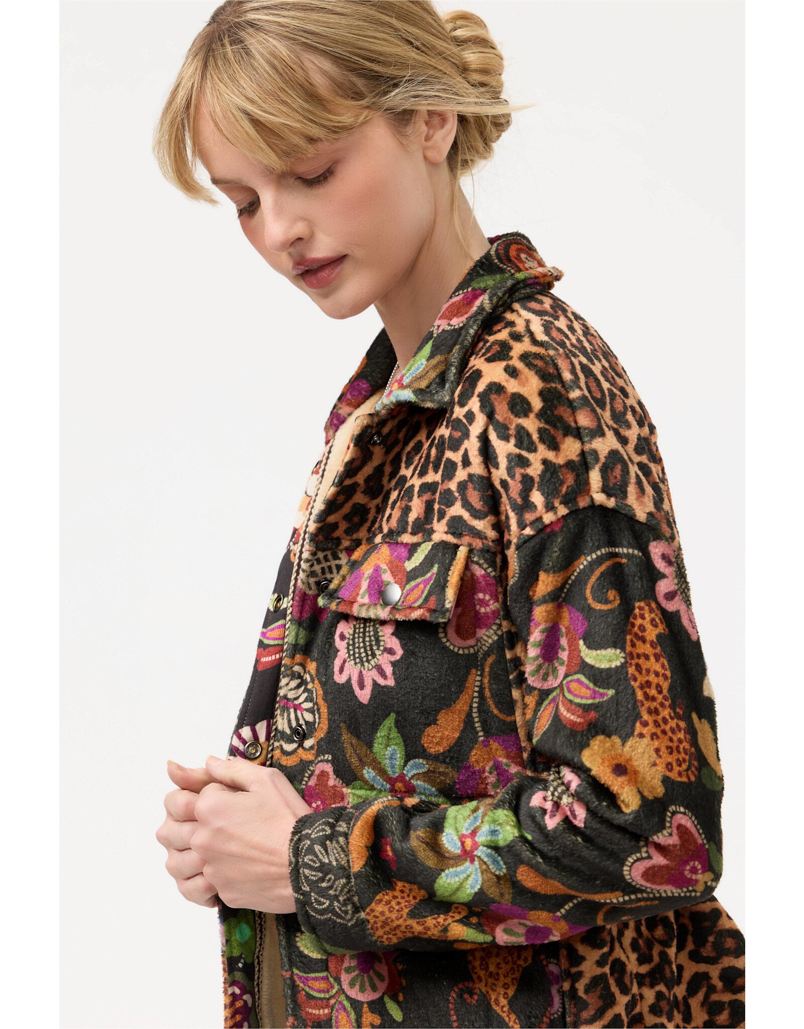 Johnny Was Johnny Was Amelie Sherpa Trucker Jacket - Maxima