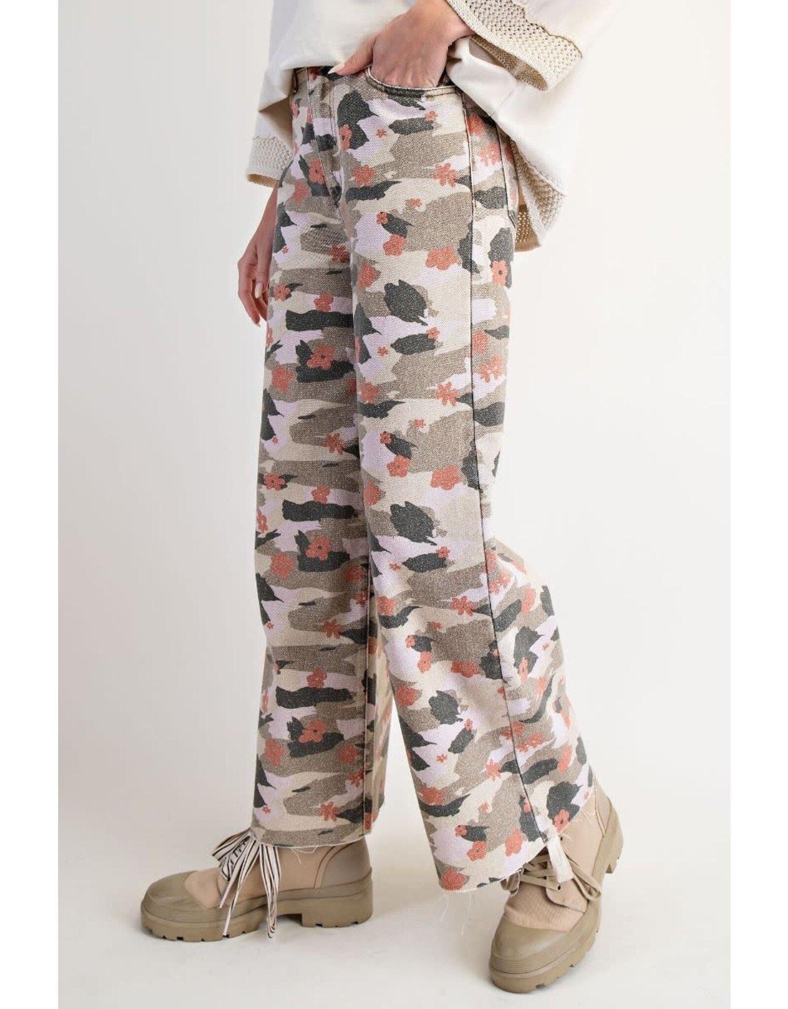 Cami Camo Twill Jeans