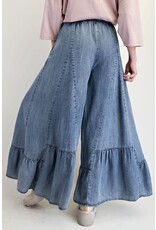 Reagan Rubble Denim Palazzo Pants
