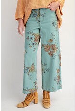 Finley Floral Print Stretch Jeans