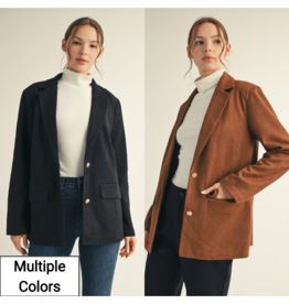 Annie Suede Blazer