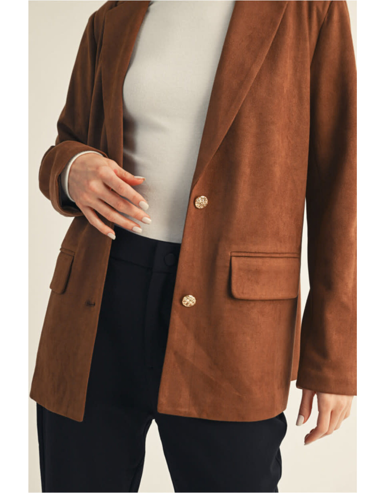 Annie Suede Blazer