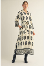 Adelaide Block Print Dress