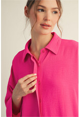 Melody 3/4 Sleeve Button Down Top