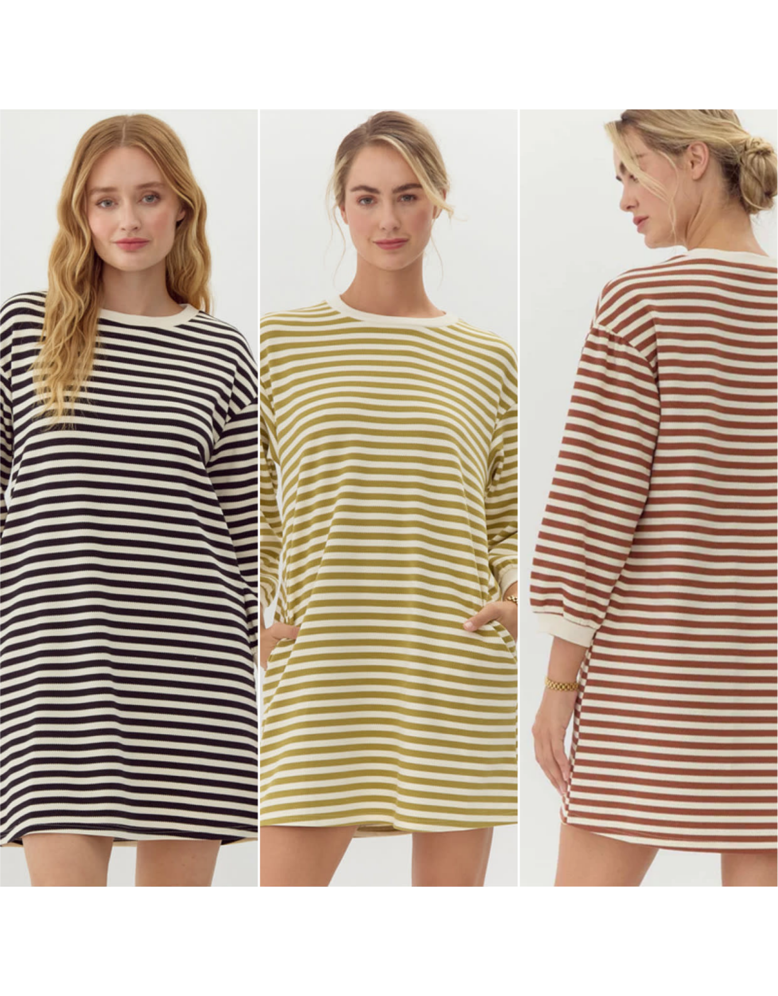 Amelia Stripe Dress