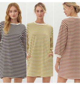 Amelia Stripe Dress