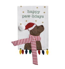 Pawlidays Christmas Pet Dangle Towel