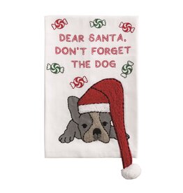 Dear Santa Pet Dangle Towel