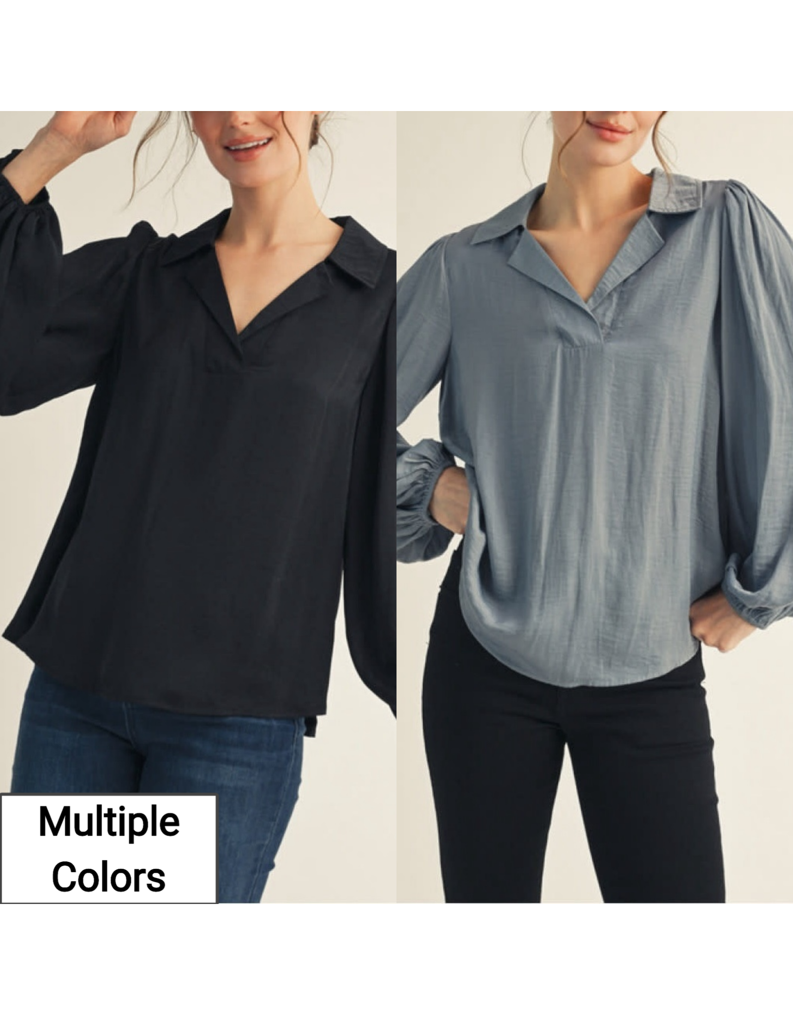 Lucila Poet Sleeve Blouse