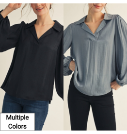 Lucila Poet Sleeve Blouse