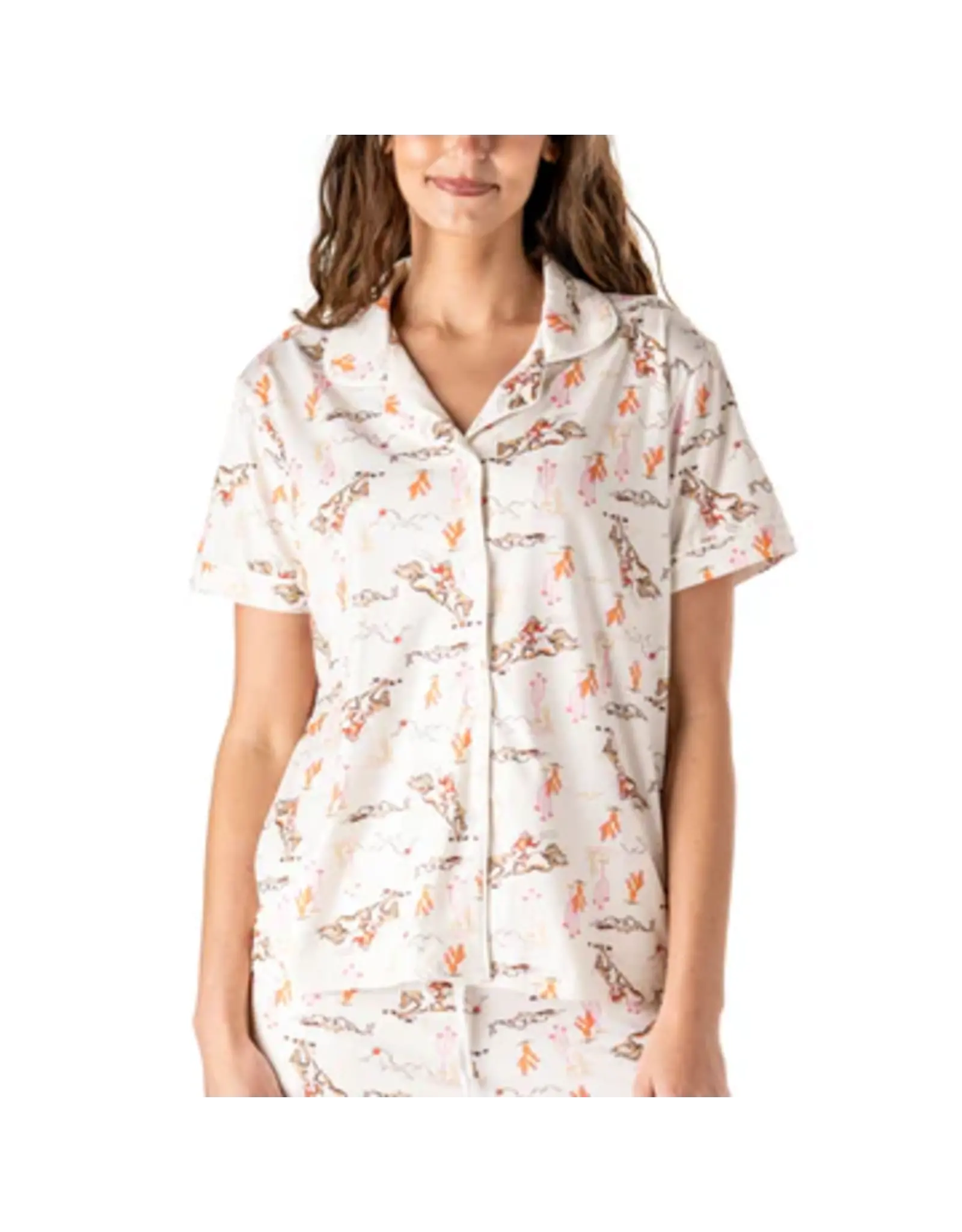 Hello Mello Hold Your Horses Pajama Top