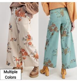 Finley Floral Print Stretch Jeans