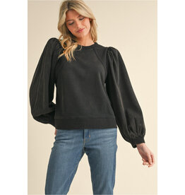 Gabby Puff Sleeve Sweatshirt
