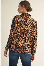 Mina Leopard Print Top