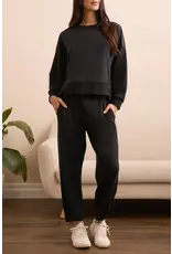 Tribal Tribal Long Sleeve Combo Top with Pockets