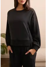 Tribal Tribal Long Sleeve Combo Top with Pockets