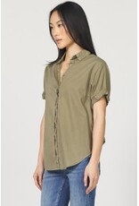 Dear John Denim Dear John Benning Poplin Shirt Vetiver