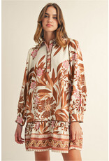 Millie Long Sleeve Floral Dress