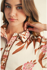 Millie Long Sleeve Floral Dress