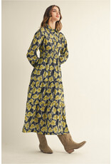 Van Gogh Midi Dress
