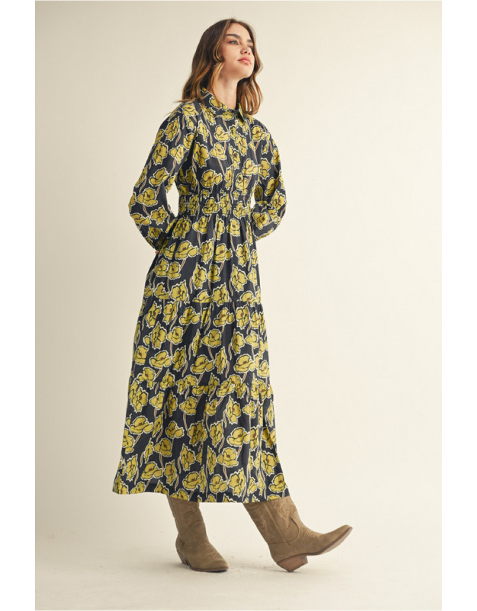 Van Gogh Midi Dress
