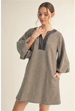 Hailey Herringbone Dress