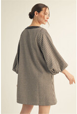 Hailey Herringbone Dress
