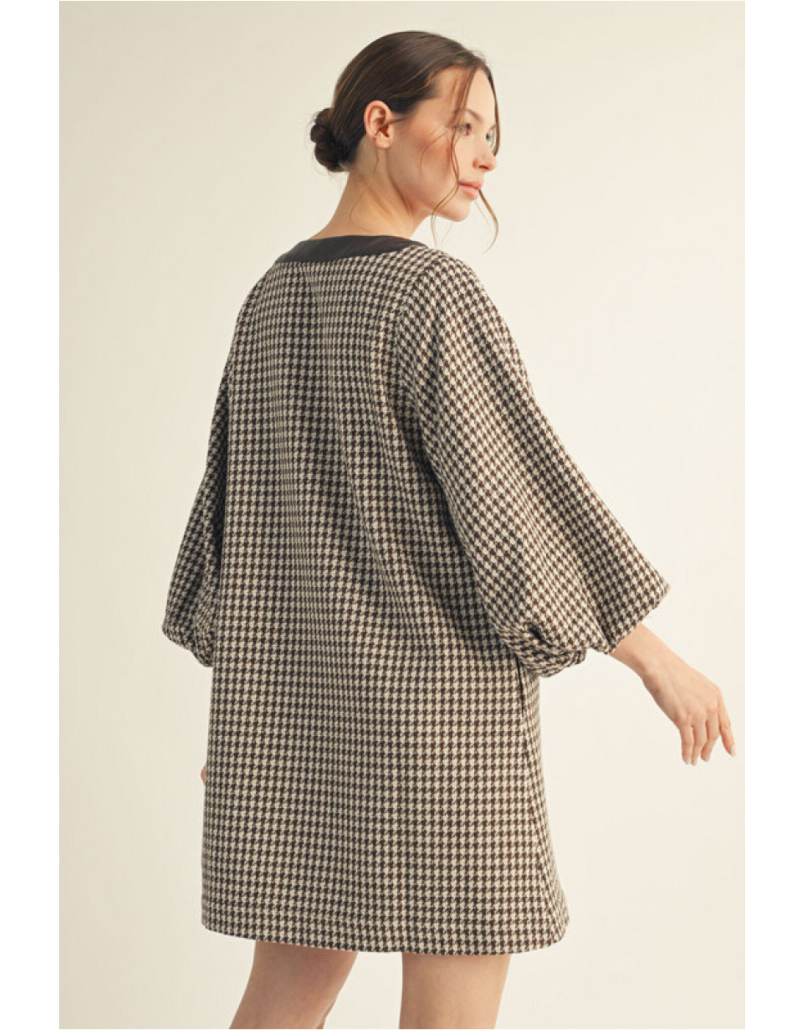 Hailey Herringbone Dress