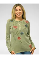 Caite Isolde Top Cardamom