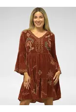 Kyla Seo Alessa Dress Coral Quartz