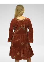Kyla Seo Alessa Dress Coral Quartz