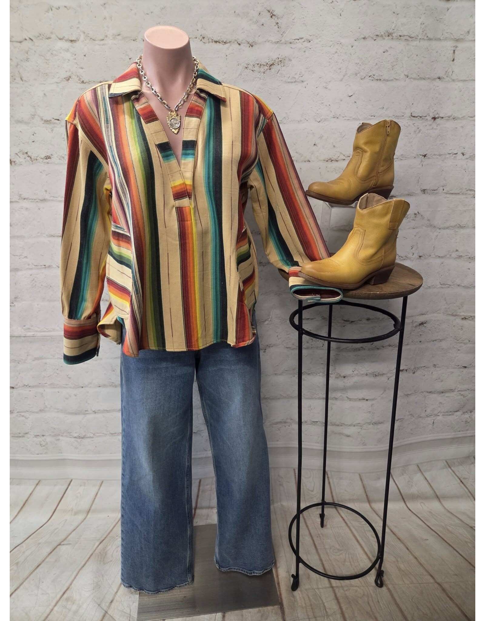 Ivy Jane Ivy Jane Serape Stripe Popover
