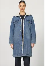 Dear John Denim Dear John Dallas Long Jacket Pool Wave