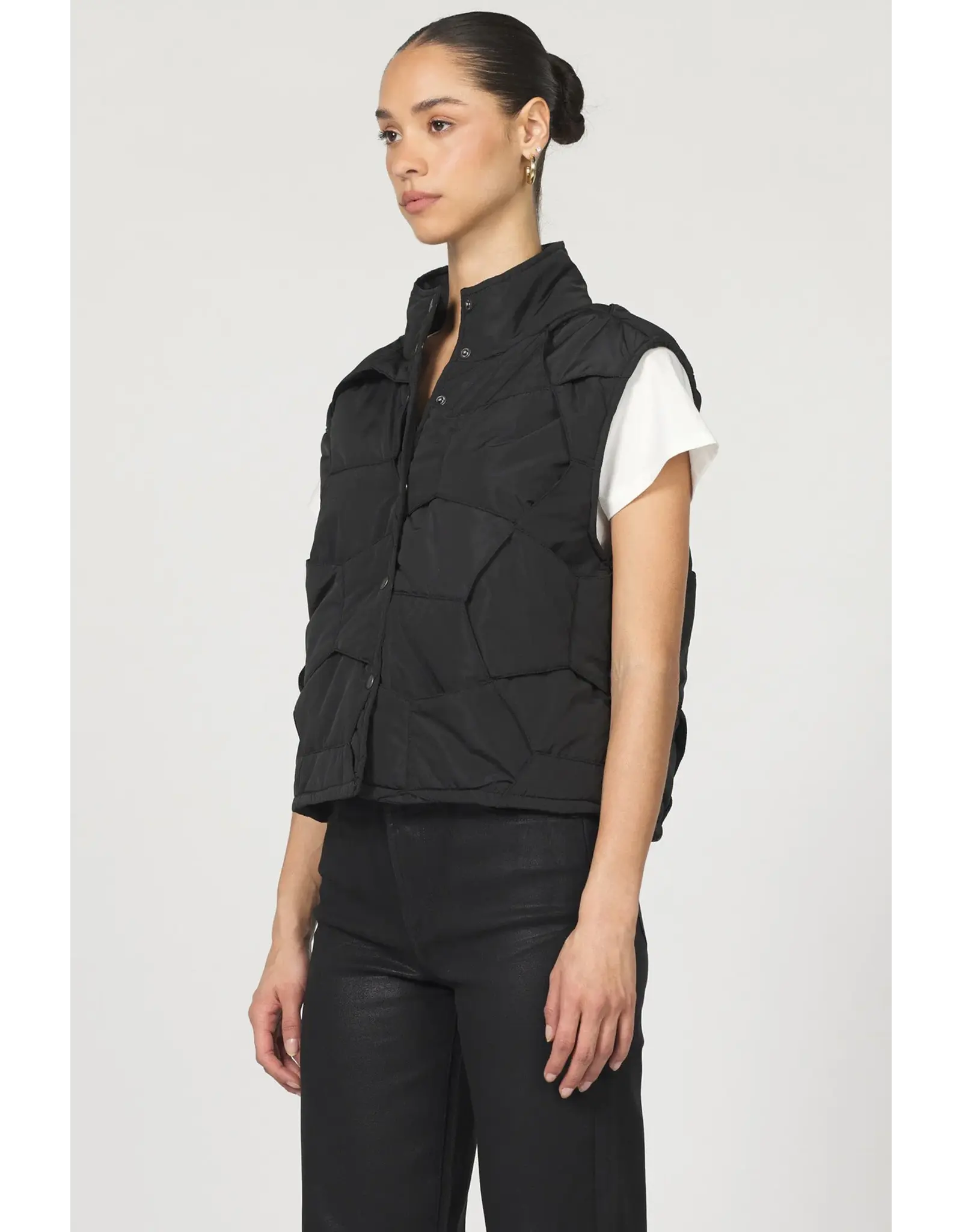 Dear John Denim Dear John Lynn Vest Black