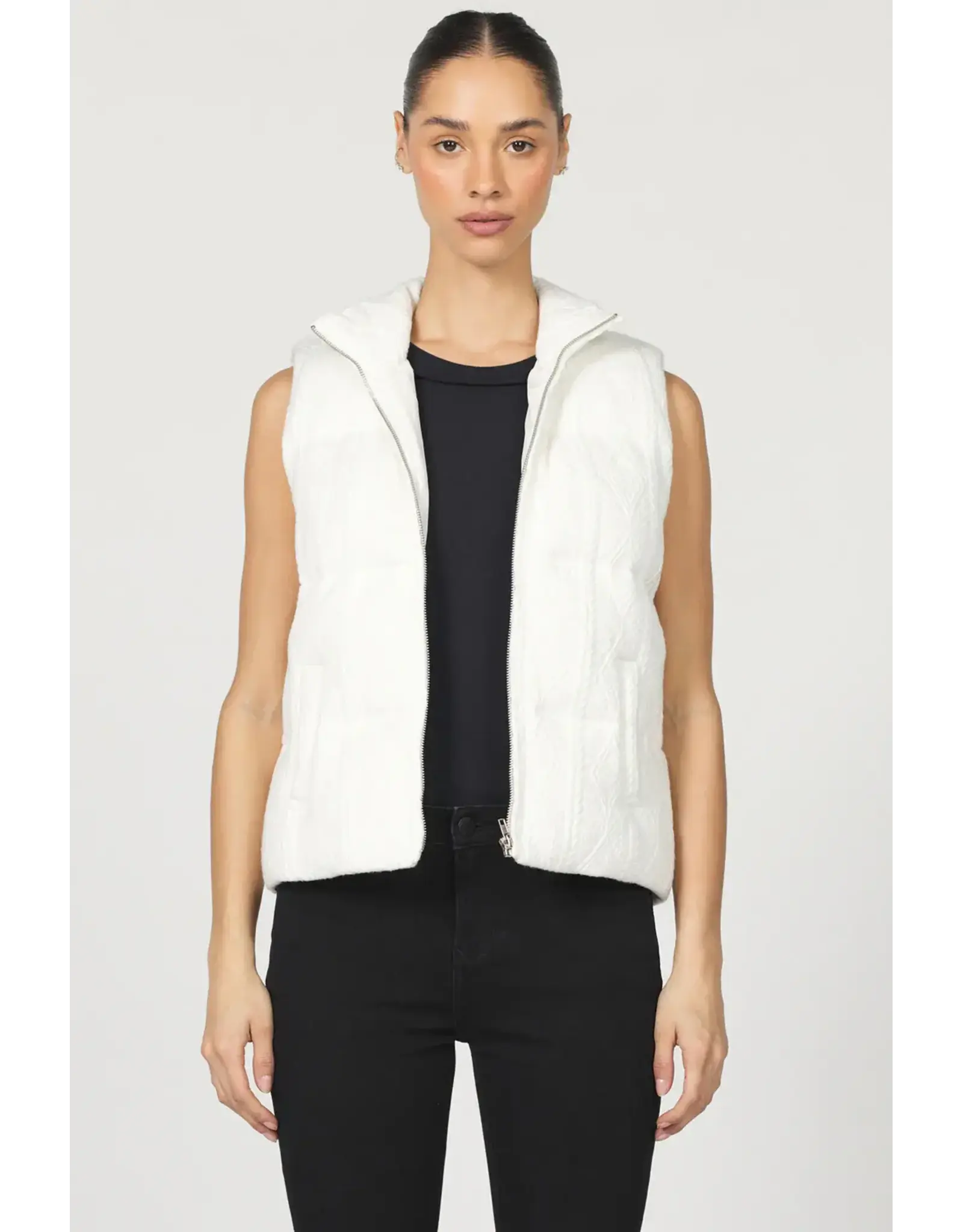 Dear John Denim Dear John Hadley Vest Cream