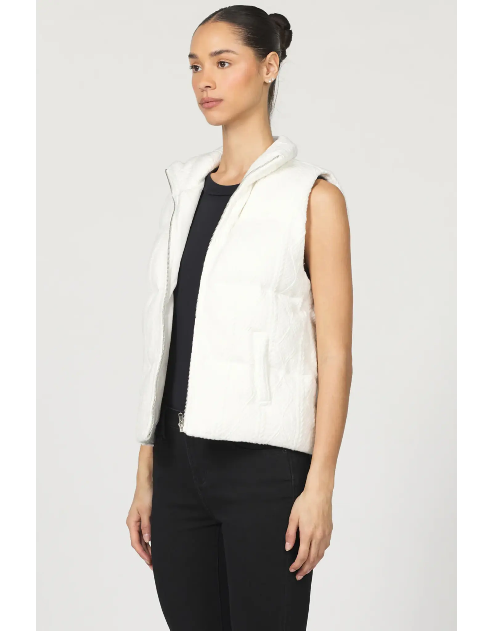 Dear John Denim Dear John Hadley Vest Cream