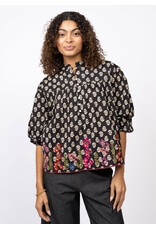 Ivy Jane Ivy Jane Field of Flowers Top Black
