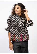 Ivy Jane Ivy Jane Field of Flowers Top Black