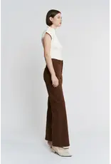 Maggie Vintage Brown High Rise Wide Leg Jean