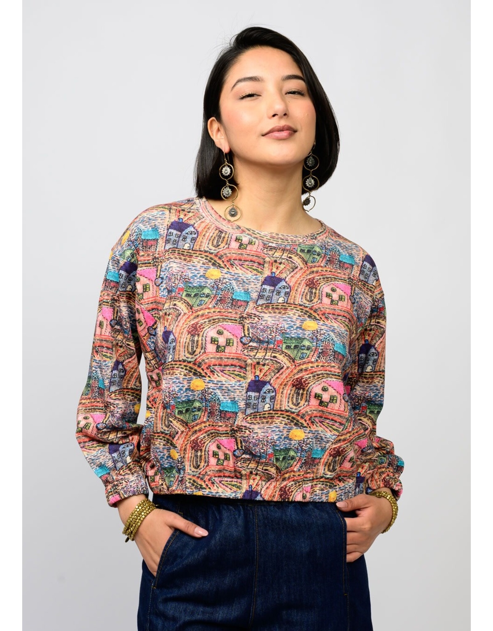 Ivy Jane Ivy Jane Popover Novelty Knit Top House