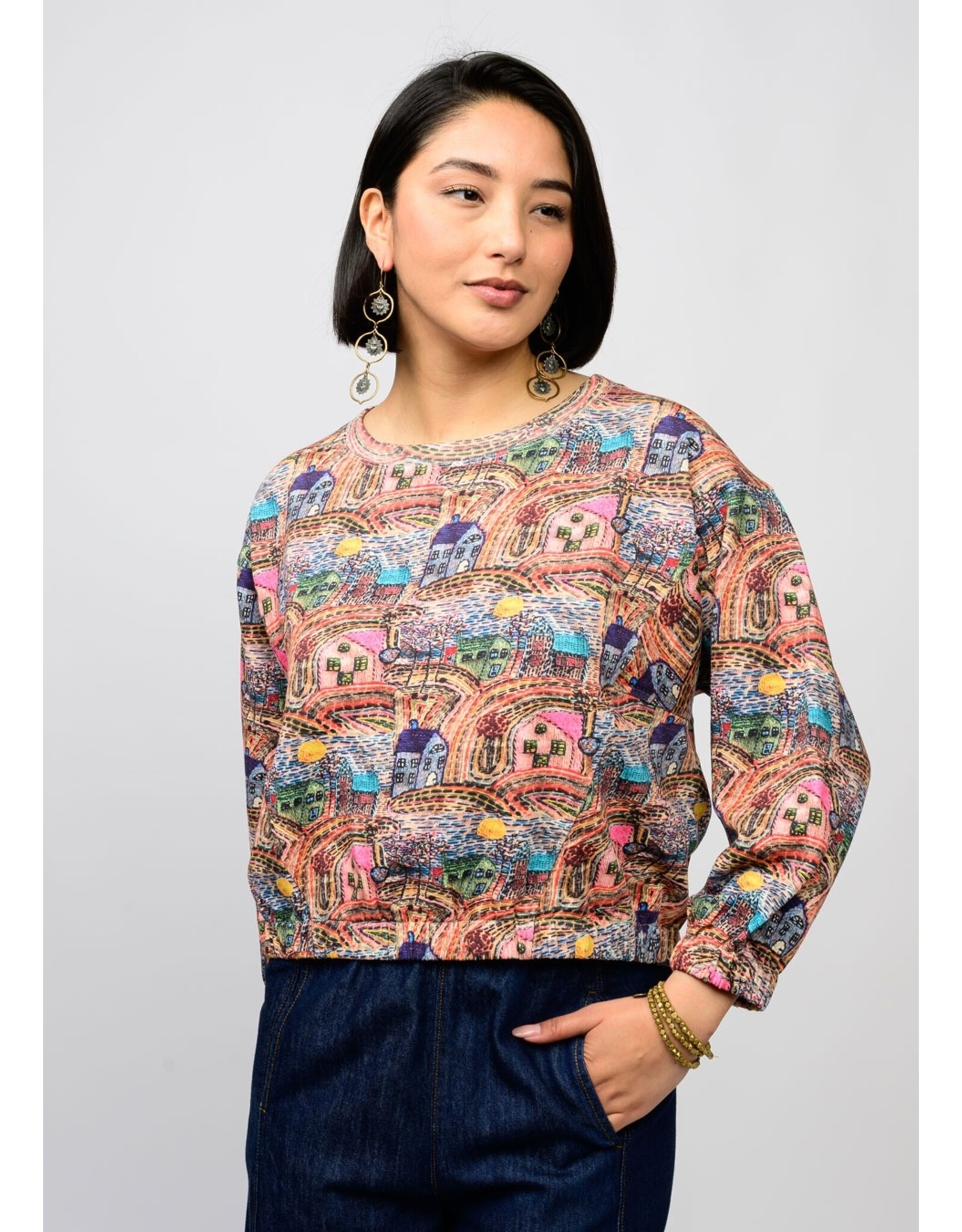 Ivy Jane Ivy Jane Popover Novelty Knit Top House