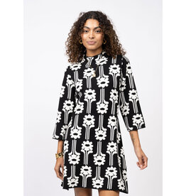Uncle Frank Uncle Frank Power Flower Knit Dress  Black