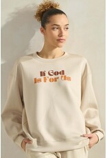 If God Is For Us Ultra Comfy Graphic Sweatshirt