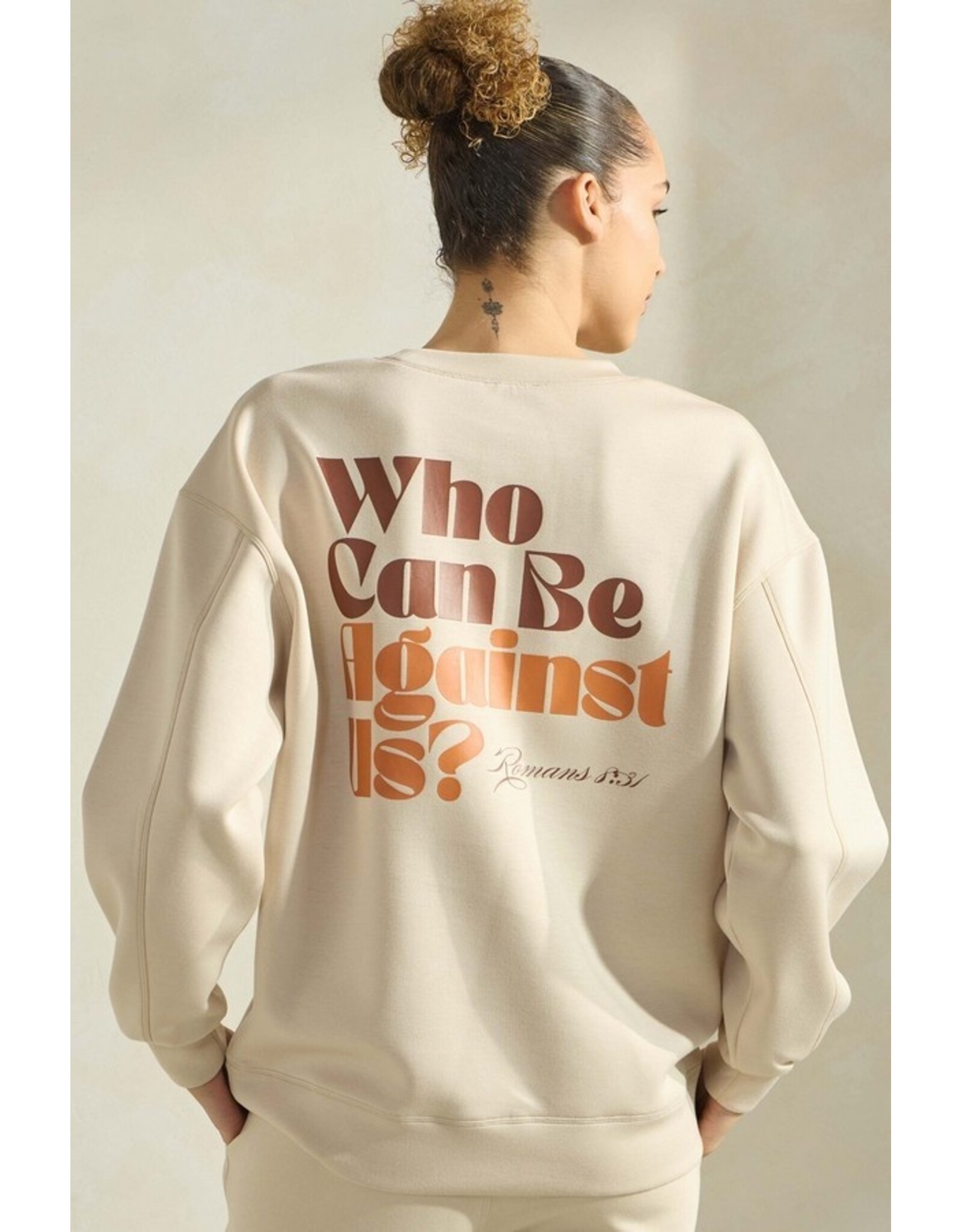 If God Is For Us Ultra Comfy Graphic Sweatshirt