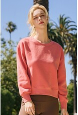Evie Everwarm Fleece Crewneck Top