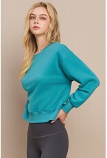 Evie Everwarm Fleece Crewneck Top