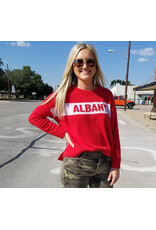 Town Pride Albany Relaxed Sweater with Stripe