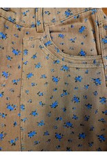 Nikki Floral Printed Washed Stretch Twill Pant